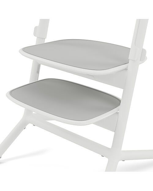 Cybex LEMO Learning Tower Set - Suede Grey - Antislip Pads Included High Chairs
