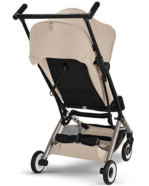 Cybex Libelle Stroller - Almond Beige - Taupe Frame - New Model Lights Strollers