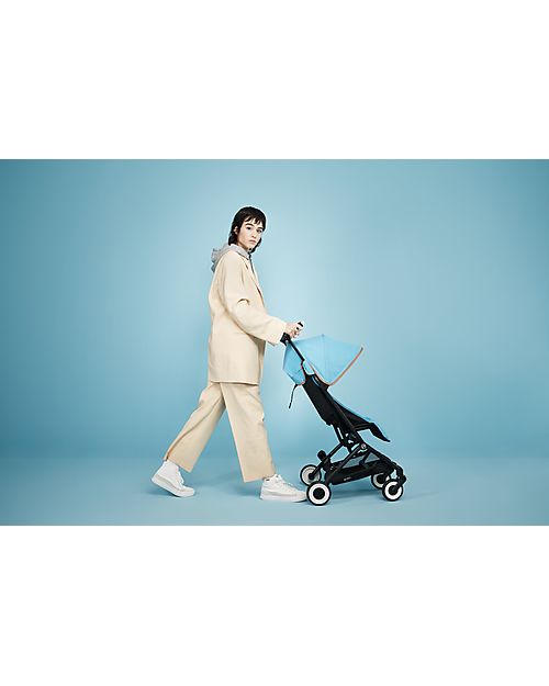 Cybex Libelle Stroller - Beach Blue/Turquoise - from 6 Months - Light and Super Compact! Lights Strollers