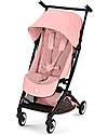 Cybex Libelle Stroller - Candy Pink - Black Frame - New Model Lights Strollers
