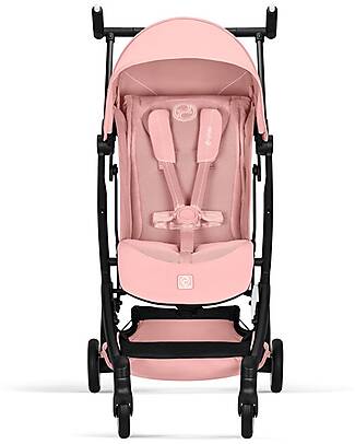 Cybex Libelle Stroller - Candy Pink - Black Frame - New Model Lights Strollers