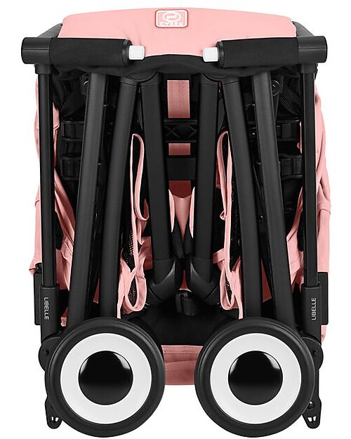 Cybex Libelle Stroller - Candy Pink - Black Frame - New Model Lights Strollers