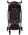 Cybex Libelle Stroller - Chocolate Brown - Taupe Frame - New Model Lights Strollers