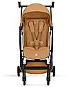 Cybex Libelle Stroller - Cinnamon Yellow - Black Frame - New Model Lights Strollers