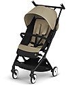 Cybex Libelle Stroller - Classic Beige - Light and Compact from 6 months! Lights Strollers