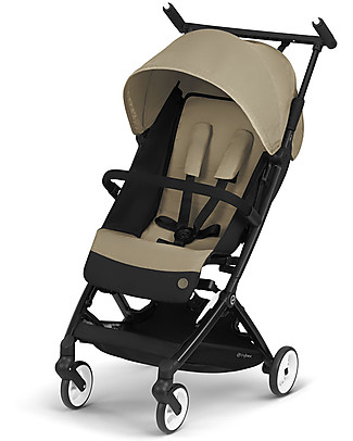 Cybex Libelle Stroller - Classic Beige - Light and Compact from 6 months! Lights Strollers