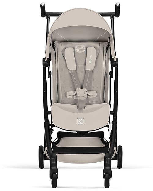 Cybex Libelle Stroller - Dune Grey - Black Frame - New Model Lights Strollers