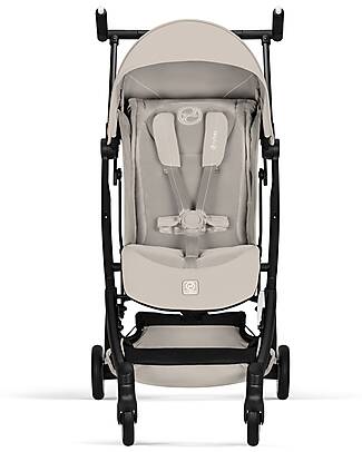 Cybex Libelle Stroller - Dune Grey - Black Frame - New Model Lights Strollers