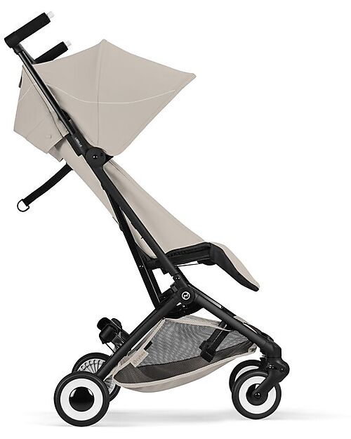 Cybex Libelle Stroller - Dune Grey - Black Frame - New Model Lights Strollers