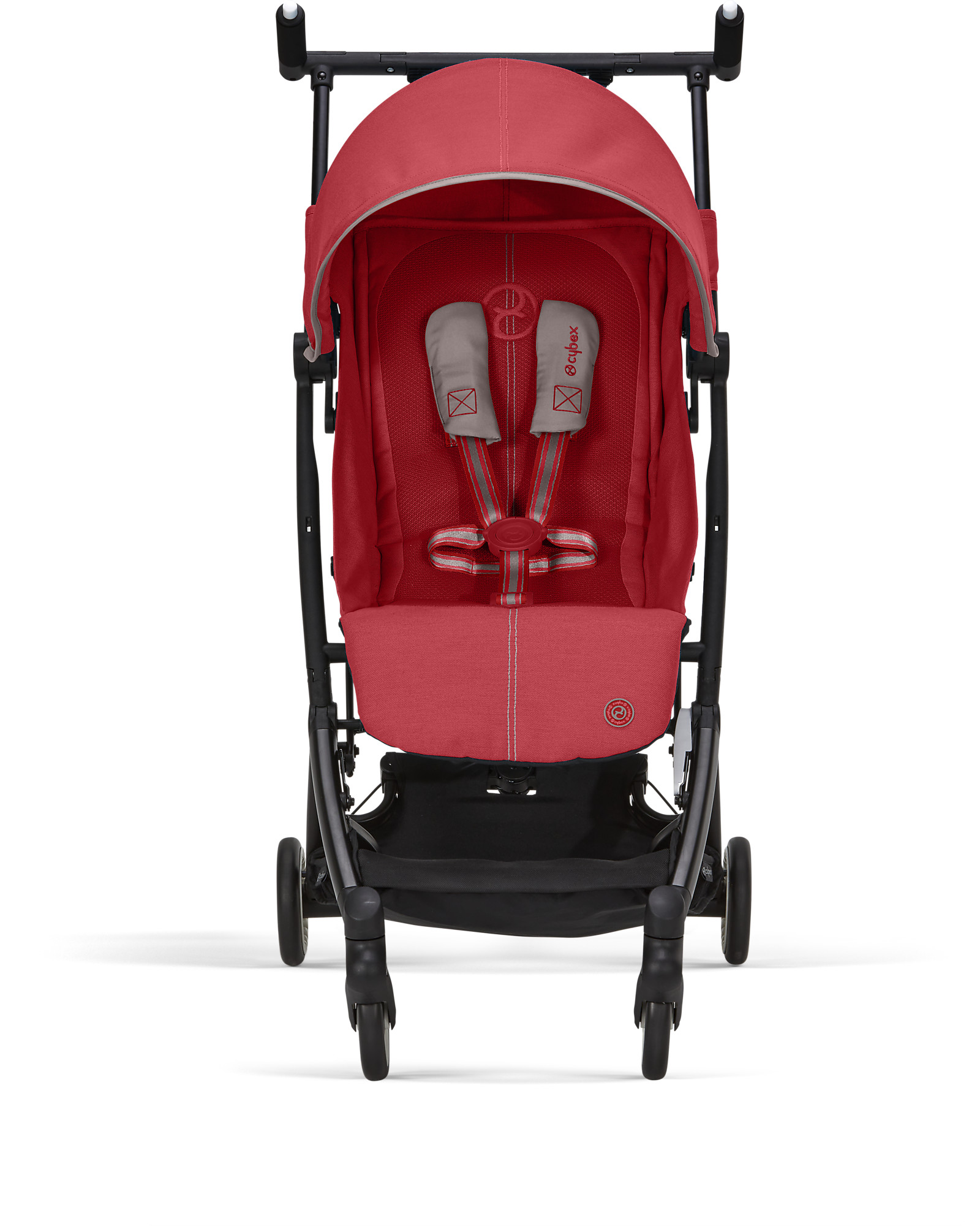 Cybex Libelle Stroller - Hibiscus Red/Red - from 6 Months - Light and Super  Compact! unisex (bambini)
