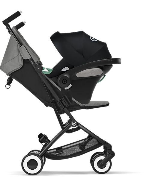 Cybex Libelle Stroller - Lava Grey/Mid Grey - from 6 Months - Light and Super Compact! Lights Strollers