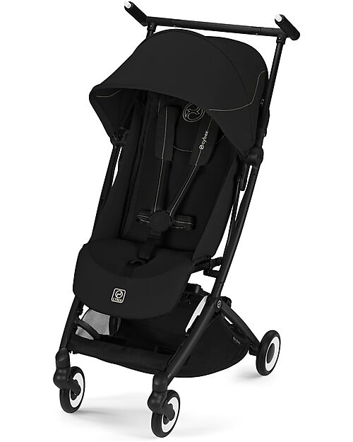 Cybex Libelle Stroller - Magic Black - Black Frame - New Model Lights Strollers