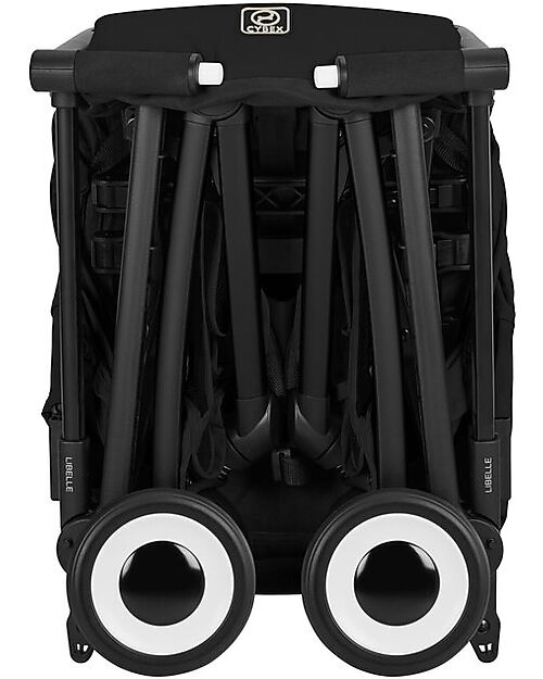 Cybex Libelle Stroller - Magic Black - Black Frame - New Model Lights Strollers