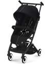 Cybex Libelle Stroller - Moon Black/Black - from 6 Months - Light and Super Compact! Lights Strollers