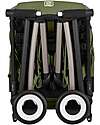 Cybex Libelle Stroller - Moss Green - Taupe Frame - New Model Lights Strollers