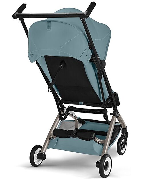 Cybex Libelle Stroller - Stormy Blue - Taupe Frame - New Model Lights Strollers