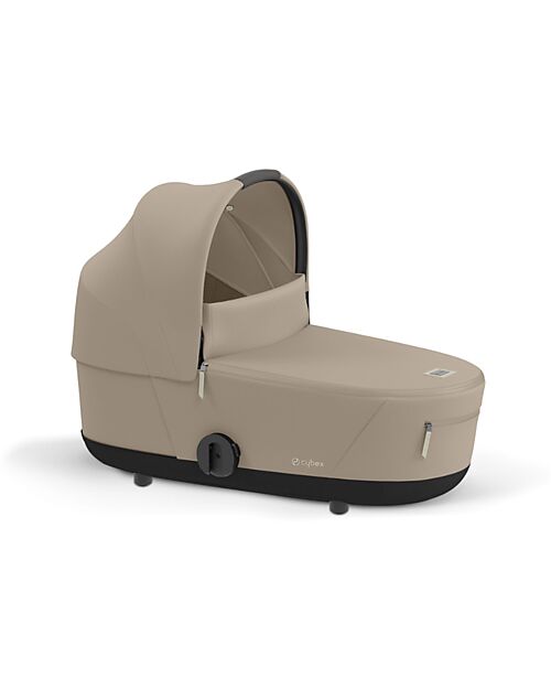 Cybex Lux Carrycot for Mios Stroller - Cozy Beige - Comfortable Driving​ Pram Systems