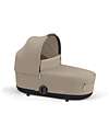 Cybex Lux Carrycot for Mios Stroller - Cozy Beige - Comfortable Driving​ Pram Systems