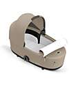 Cybex Lux Carrycot for Mios Stroller - Cozy Beige - Comfortable Driving​ Pram Systems