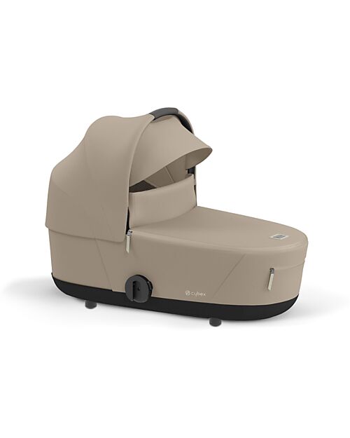 Cybex Lux Carrycot for Mios Stroller - Cozy Beige - Comfortable Driving​ Pram Systems