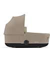 Cybex Lux Carrycot for Mios Stroller - Cozy Beige - Comfortable Driving​ Pram Systems