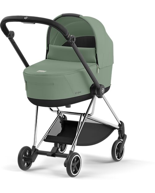 Cybex Lux Carrycot for Mios Stroller - Leaf Green - Comfortable Driving
​ Pram Systems