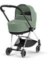 Cybex Lux Carrycot for Mios Stroller - Leaf Green - Comfortable Driving
​ Pram Systems