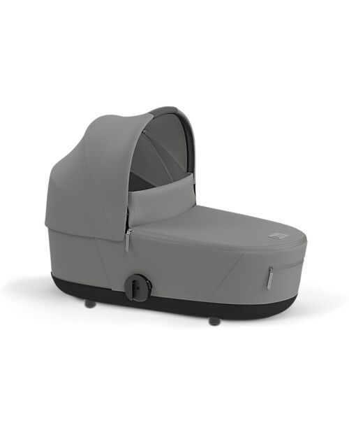Cybex Lux Carrycot for Mios Stroller - Mirage Grey - Comfortable Driving
​ Pram Systems