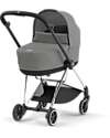 Cybex Lux Carrycot for Mios Stroller - Mirage Grey - Comfortable Driving
​ Pram Systems