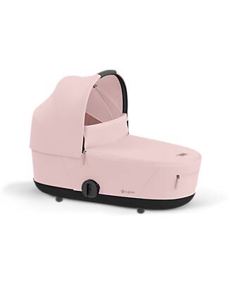 Cybex Lux Carrycot for Mios Stroller - Peach Pink - Comfortable Driving
 Pram Systems
