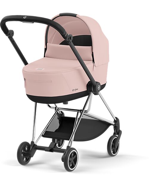 Cybex Lux Carrycot for Mios Stroller - Peach Pink - Comfortable Driving
​ Pram Systems