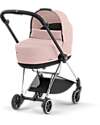 Cybex Lux Carrycot for Mios Stroller - Peach Pink - Comfortable Driving
​ Pram Systems