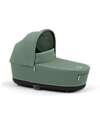 Cybex Lux Carrycot for Priam or E-Priam Stroller - Leaf Green - Memory Foam Mattress Pram Systems