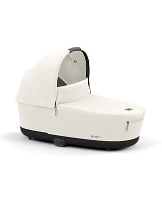 Cybex Lux Carrycot for Priam or E-Priam Stroller - Off White - Memory Foam Mattress Pram Systems