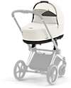 Cybex Lux Carrycot for Priam or E-Priam Stroller - Off White - Memory Foam Mattress Pram Systems