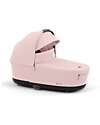 Cybex Lux Carrycot for Priam or E-Priam Stroller - Peach Pink - Memory Foam Mattress Pram Systems