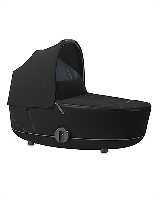 Cybex Lux Mios Carry Cot - Deep Black - Urban Style Pram Systems