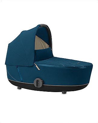 Cybex Lux Mios Carry Cot - Mountain Blue - Urban Style Pram Systems