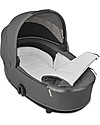 Cybex Lux Mios Carry Cot - Soho Grey - Urban Style Pram Systems