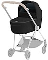 Cybex Lux Mios3 Carry Cot - Deep Black - Urban Style Pram Systems