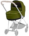 Cybex Lux Mios3 Carry Cot - Khaki Green - Urban Style Pram Systems