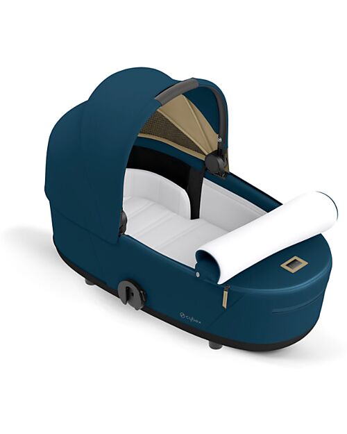 Cybex Lux Mios3 Carry Cot - Mountain Blue - Urban Style Pram Systems