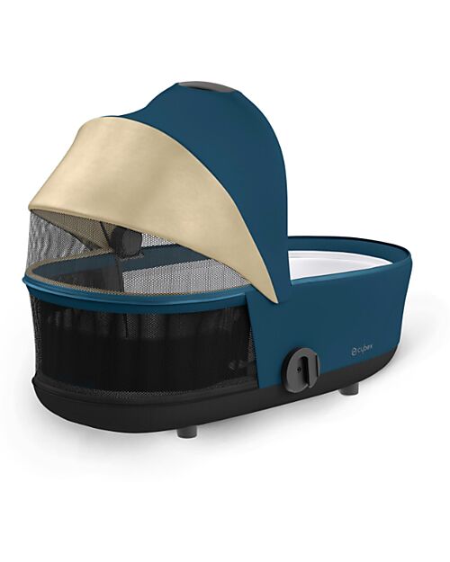 Cybex Lux Mios3 Carry Cot - Mountain Blue - Urban Style Pram Systems