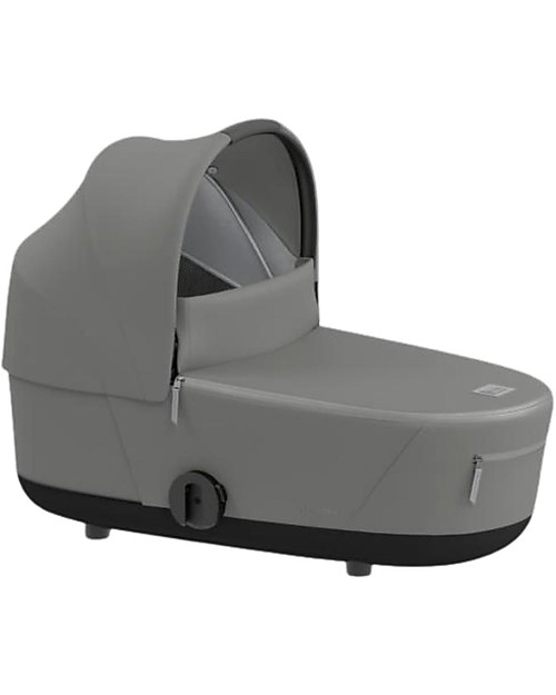 Cybex Lux Mios3 Carry Cot - Soho Grey - Urban Style Pram Systems