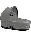 Cybex Lux Mios3 Carry Cot - Soho Grey - Urban Style Pram Systems