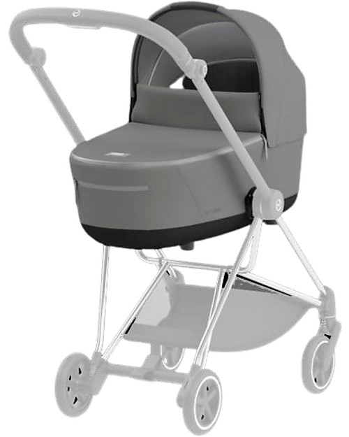 Cybex Lux Mios3 Carry Cot - Soho Grey - Urban Style Pram Systems