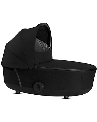 Cybex Lux Plus Mios3 Carry Cot - Stardust Black - Urban Style Pram Systems
