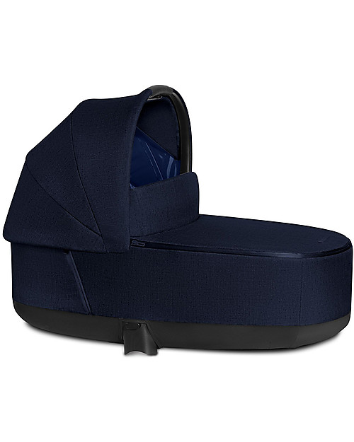 Cybex Lux Plus Priam Carry Cot - Midnight Blue - Comfy and Spacious! Pram Systems