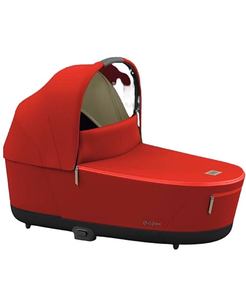 Cybex Lux Priam4 Carry Cot - Autumn Gold - Comfy and Spacious Pram Systems