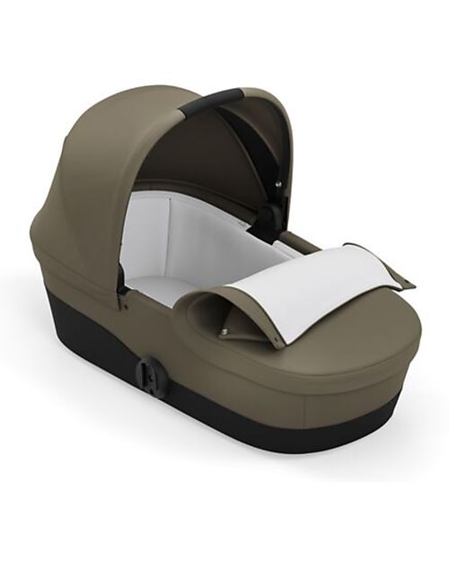 Cybex Melio 2 Cot - Classic/Mid Beige - Comfy and Roomy! Pram Systems